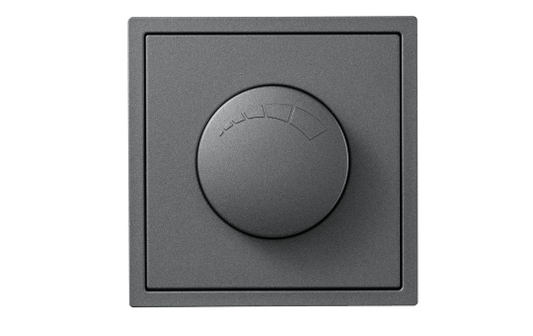 LED-Dimmer für elektronische Trafos McPower ''Shallow'' 250V~/300W, anthrazit