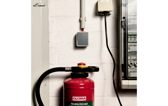 Feuchtraum Wechselschalter McPower ''Fix'', Steckanschluss, IP54, 250V~/10A, AP