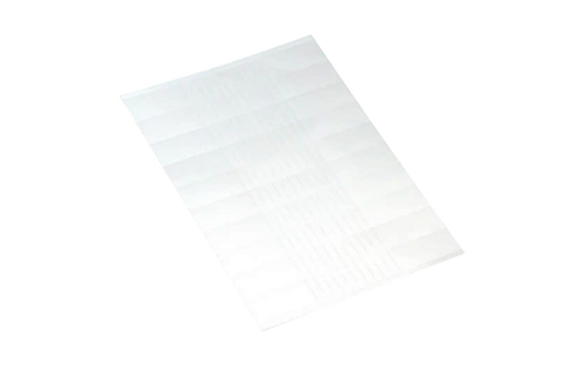 Pappschilder WAGO, für Laserdrucker, 9,5x25mm, weiß, Karton, Halogenfrei