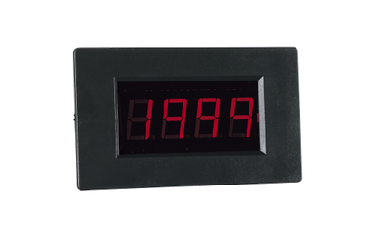 LED Voltmeter-Einbaumodul PeakTech ''LDP-235'', LCD-Anzeige, Hintergrundbeleuchtung, Rot