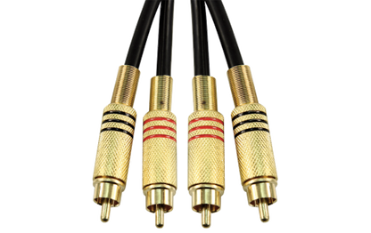 High-End Cinch-Kabel ''RCA-Gold'' 1,5 m
