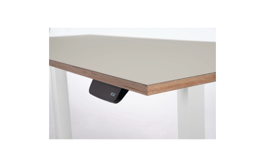 Schreibtisch imstande, business-w + Platte 140x60cm Pebble