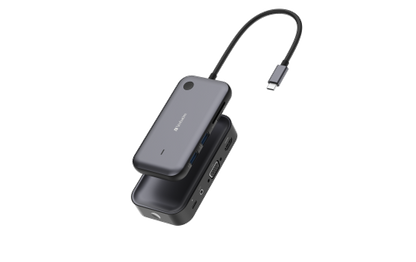 Wireless-Adapter Verbatim ''Share My Screen'', USB-C, HDMI, Full HD, 2xUSB3.2-A