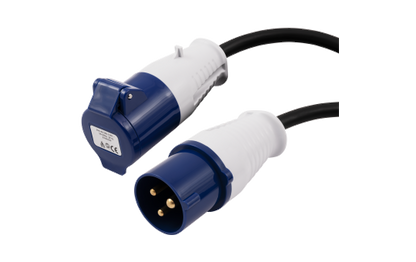 CEE-Verlängerungskabel McPower, 10m H07RNG 3G2,5, 230V, IP44