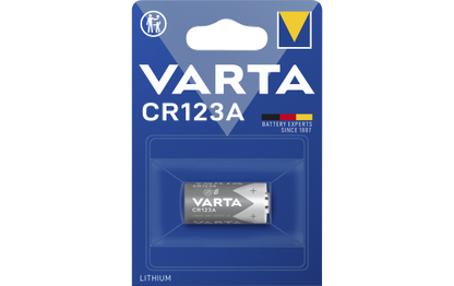 Lithium-Photobatterie VARTA, CR 123A, 3 V, 1er-Blister