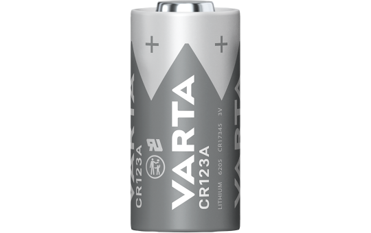 Lithium-Photobatterie VARTA, CR 123A, 3 V, 1er-Blister