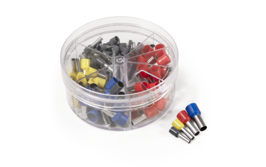 Aderendhülsen-Sortiment McPower, isoliert, 4-16mm², 100 Stück
