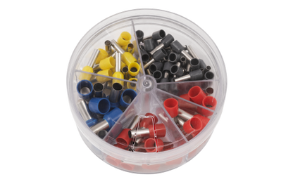Aderendhülsen-Sortiment McPower, isoliert, 4-16mm², 100 Stück