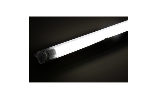 LED-Deckenleuchte für Feuchträume, IP65, 1x1800lm, 4000K, 128cm, neutralweiß