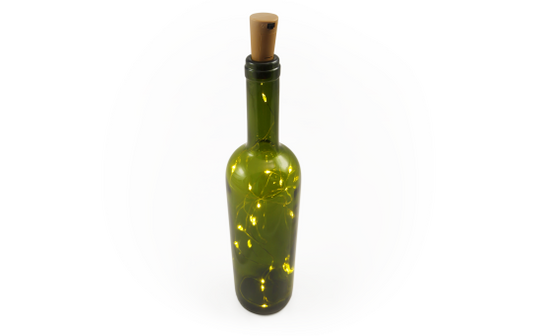 LED-Lichterkette McShine ''Bottle'' 20 LEDs, ca. 2m, Batteriebetrieb
