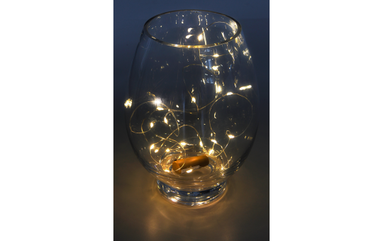 LED-Lichterkette McShine ''Bottle'' 20 LEDs, ca. 2m, Batteriebetrieb