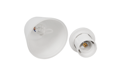 Lampenaufhängung McShine, E27 Fassung, weiß, 230V, 1,2m Kabel