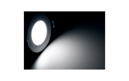 LED-Einbauleuchte McShine ''EL-500'' 5W, 400lm, IP44, Ø85x30mm, 4000K