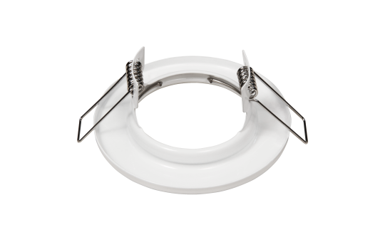 Einbaurahmen McShine ''ER-80'' weiß, Ø80mm, starr