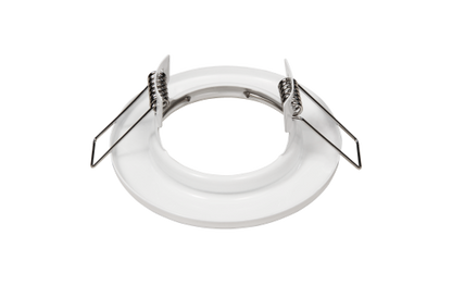 Einbaurahmen McShine ''ER-80'' weiß, Ø80mm, starr
