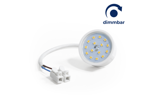 LED-Modul McShine, 7W, 650 Lumen, 230V, 50x23mm, warmweiß, 3000K, dimmbar