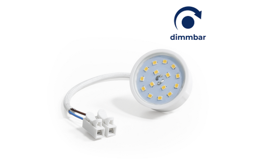 LED-Modul McShine, 7W, 650 Lumen, 230V, 50x23mm, warmweiß, 3000K, dimmbar