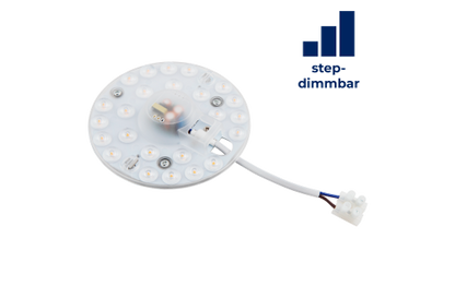 LED-Modul McShine, Umrüstsatz mit Magnethalterung, Ø12,5cm, 12W, 1050lm, 3000K