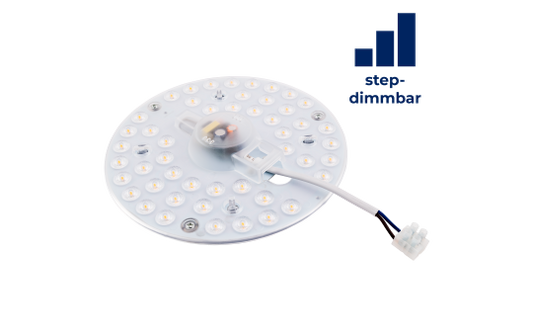 LED-Modul McShine, Umrüstsatz mit Magnethalterung, Ø18cm, 24W, 2200lm, 4000K