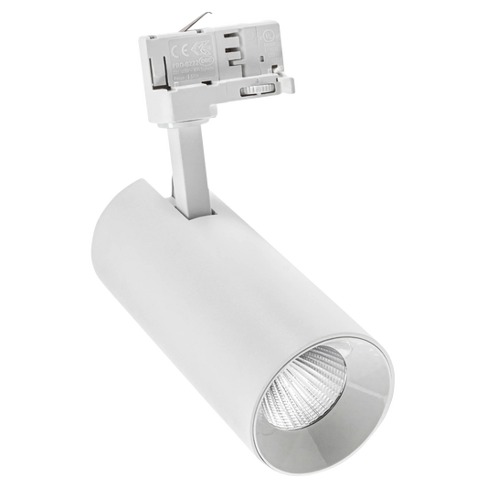 LED Stromschienenstrahler ''Andromeda'', 25W, 2.650lm, neutralweiß, weiß