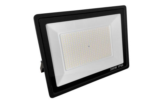 LED-Außenstrahler McShine ''Slim'' 300W, 25500 Lumen, IP66, 3000K, warmweiß