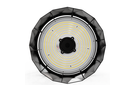 LED-Hallenstrahler EINLICHT ''UFO-Diamond'' 150W, 19.500lm, 4000K, IP65, IK08, 120°