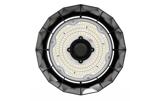 LED-Hallenstrahler EINLICHT ''UFO-Diamond'' 100W, 13.000lm, 4000K, IP65, IK08, 90°