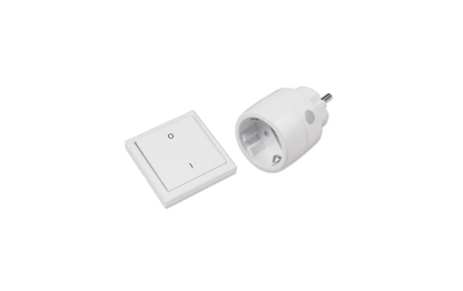 Funk-Schalter Set McPower ''Comfort'' Steckdose + Schalter, max. 2300W