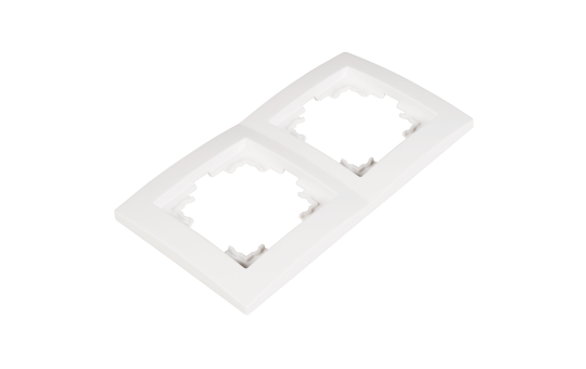 Rahmen McPower ''Flair'', 2-fach, weiß, 33er-Pack
