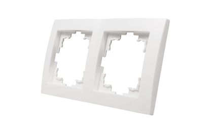 Rahmen McPower ''Flair'', 2-fach, weiß, 33er-Pack