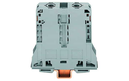 2-Leiter-Durchgangsklemme WAGO, 95mm², für TS 35x15, grau, 2 Klemmstellen