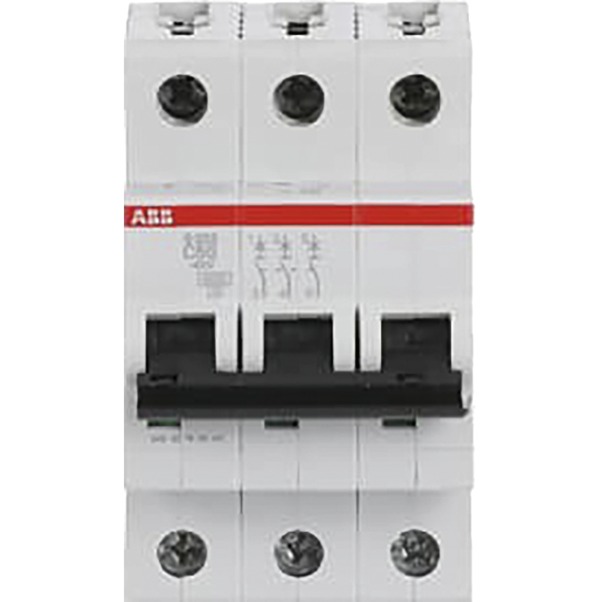 Leitungsschutzschalter ABB ''pro M compact S203-C50'', 3-polig, 50A, 53x88x69mm