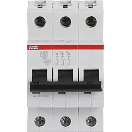 Leitungsschutzschalter ABB ''pro M compact S203-C50'', 3-polig, 50A, 53x88x69mm