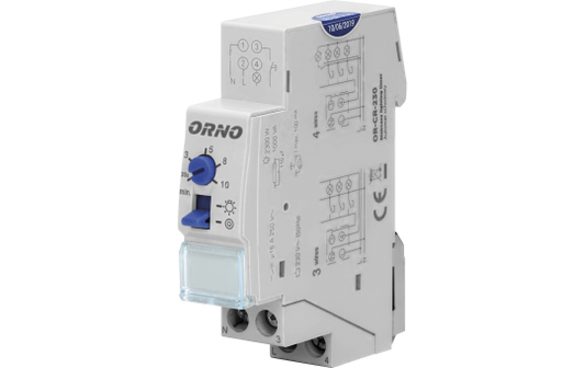 Treppenlicht-Zeitschalter, 2300W, 10A, 230V~50Hz