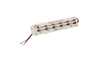 Netzgerät-Verteilerleiste McPower ''NVT-620'', 1x ein, 6 Ausgänge, 20 A max., DC