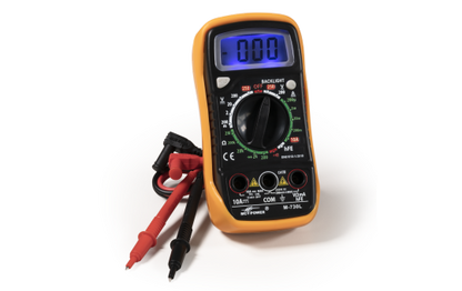 Digitalmultimeter McPower ''M-730L'', DataHold-Funktion, Beleuchtung