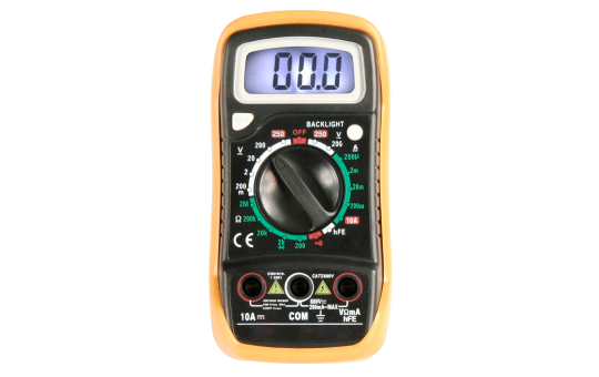 Digitalmultimeter McPower ''M-730L'', DataHold-Funktion, Beleuchtung
