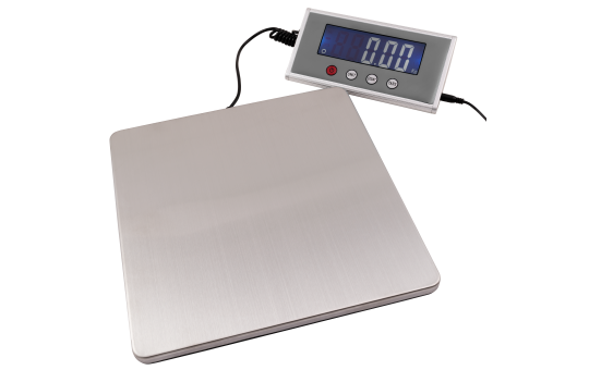 Paketwaage McPower ''PW-200'' 200g - 200kg, 27x27cm Edelstahl-Platte