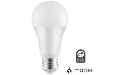 LED-Glühbirne ITIUS, E27, 10W, 900lm, RGB + CCT, matter über Thread
