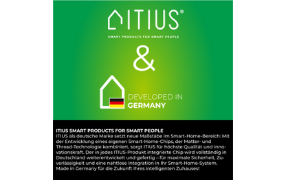LED-Glühbirne ITIUS, E27, 900lm, RGB + CCT, matter über Thread, 3er-Pack