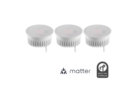 LED-Modul ITIUS, 4,8W, 500 Lumen, RGB + CCT, matter über Thread, 3er-Pack