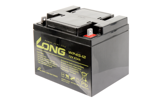 Bleiakku KUNG LONG ''WP45-12'' 12V/45Ah, VdS, 198x166x171mm, 14,1kg