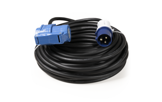 CEE-Verlängerungskabel McPower, 25m H07RNG 3G2,5, 230V, IP44