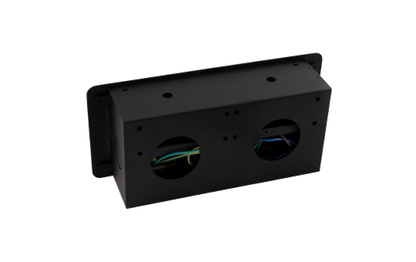 Tisch-Einbausteckdose McPower ''TS-03S'' 3x Steckdose, 267x120x68mm
