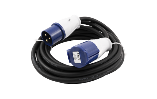 CEE-Verlängerungskabel McPower, 25m H07RNG 3G2,5, 230V, IP44