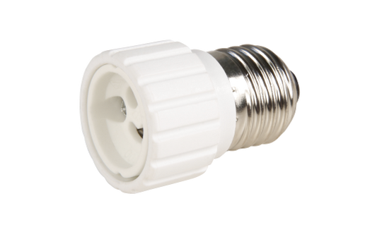 Lampensockel-Adapter McShine, E27 auf GU10