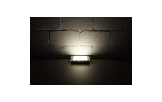 LED-Panel McShine ''LP-914SW'', 9W, 145x145mm, 918 lm, 3000K, warmweiß