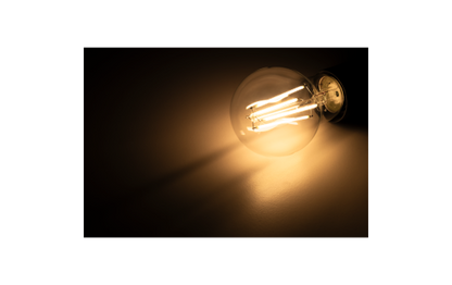 LED Filament Glühlampe McShine ''Filed'', 3000K, E27, 2,3W, 485lm, 230V, warmweiß