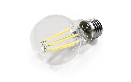 LED Filament Glühlampe McShine ''Filed'', 3000K, E27, 2,3W, 485lm, 230V, warmweiß