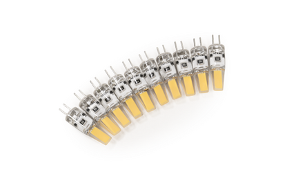 LED-Stiftsockellampe McShine ''Silicia COB'', G4, 1,5W, 200lm, warmweiß, 10er-Pack